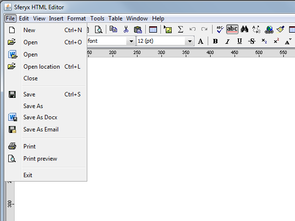 open save docx file java html editor